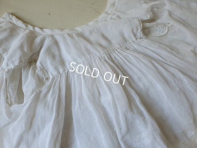 画像8: アンティークレースベビーケープ