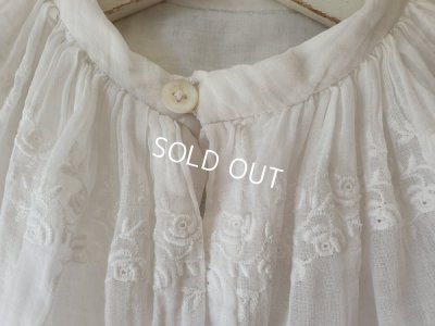 画像6: アンティークレースベビーケープ