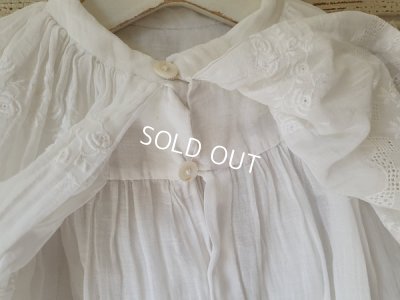 画像7: アンティークレースベビーケープ