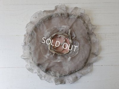 画像2: リボンのチュールレースポーチ