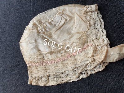 画像10: ロココリボンレースボンネット