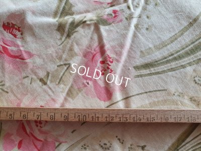 画像14: アールヌーボー花柄アンティークファブリック