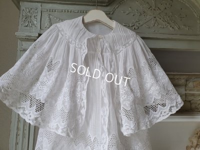 画像5: アンティークベビーケープ