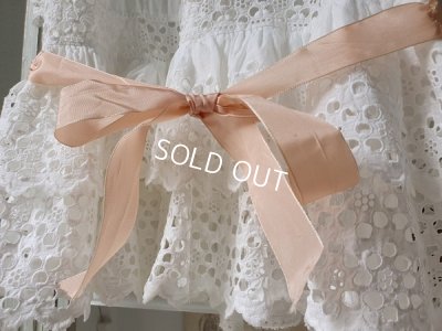 画像6: アンティークレースチャイルドドレス