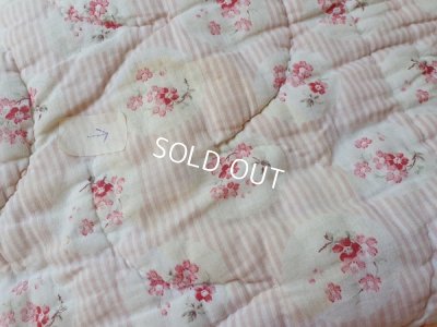 画像18: フレンチアンティークキルト