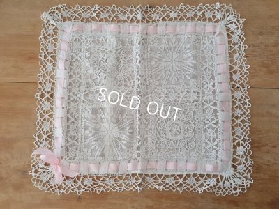 画像2: リボン装飾クッションカバー