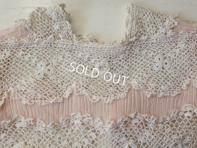 画像2: クロッシェ編みレースチャイルドドレス