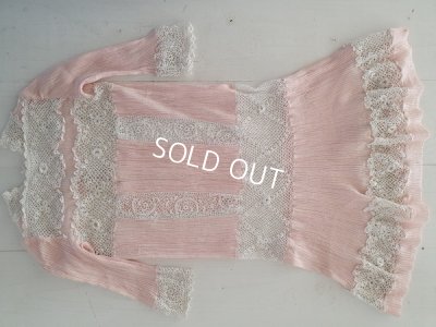 画像11: クロッシェ編みレースチャイルドドレス