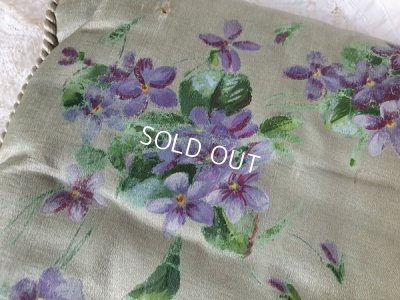 画像4: すみれ柄シルクハンキーケース