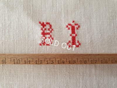 画像5: ハンガリアン花柄刺繍リネンクロス