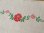 画像2: ハンガリアン花柄刺繍リネンクロス