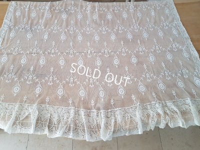 画像4: アンティークレースカーテン