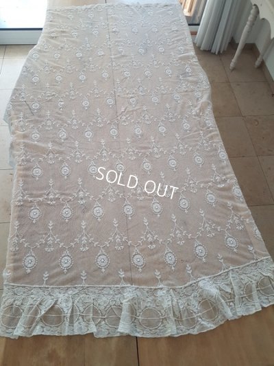 画像3: アンティークレースカーテン