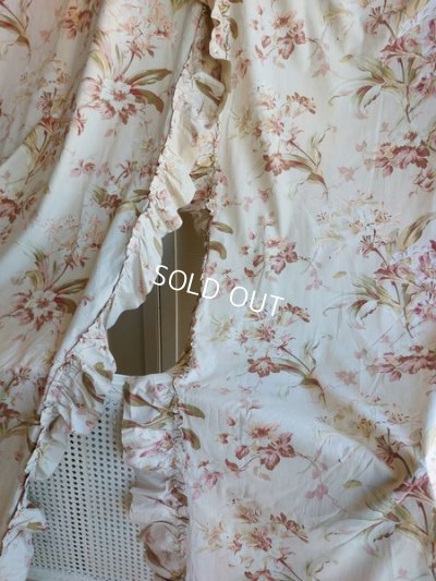 画像2: アンティークフレンチファブリックカーテン