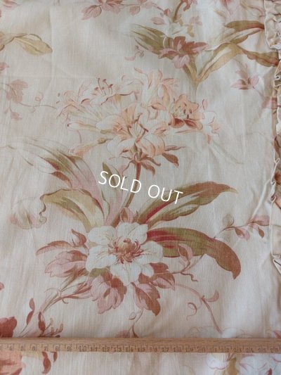 画像10: アンティークフレンチファブリックカーテン