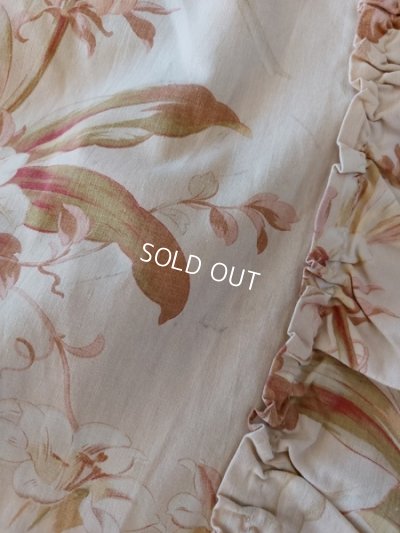 画像16: アンティークフレンチファブリックカーテン