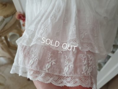 画像6: アンティークレースチャイルドドレス