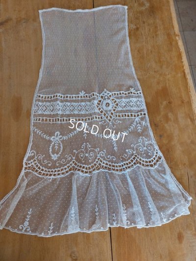 画像11: アンティークレースカーテン