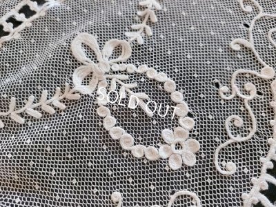 画像13: アンティークレースカーテン