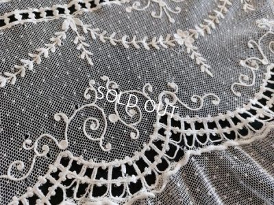 画像14: アンティークレースカーテン