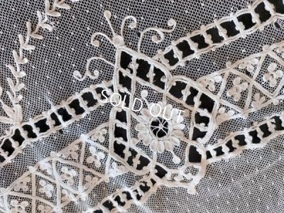 画像6: アンティークレースカーテン