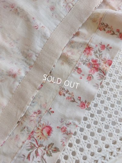 画像6: アンティークフレンチ花柄ファブリック