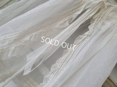 画像7: アンティークチュールレースベビーケープ付きドレス
