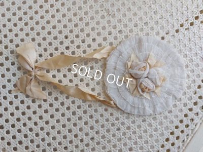 画像2: アンティークリボンワークポーチ