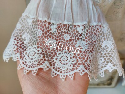 画像6: アンティークレースベビードレス