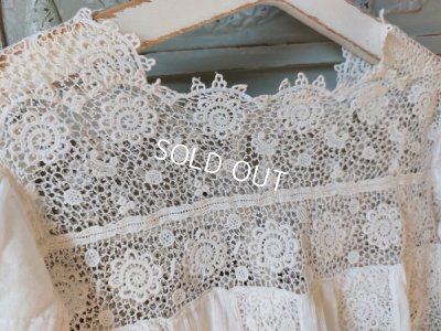 画像4: アンティークレースベビードレス