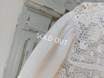 画像8: アンティークレースベビードレス