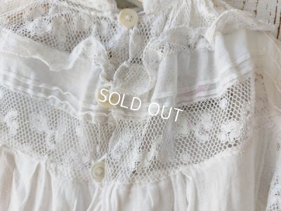 画像12: アンティークレースベビードレス