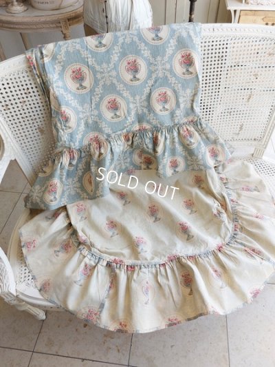 画像6: アンティークフレンチ花柄ファブリック