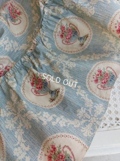 画像9: アンティークフレンチ花柄ファブリック