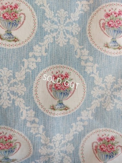 画像3: アンティークフレンチ花柄ファブリック