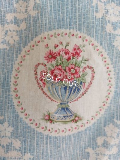 画像2: アンティークフレンチ花柄ファブリック