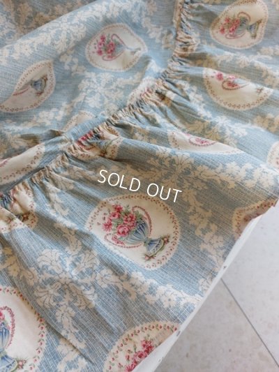 画像7: アンティークフレンチ花柄ファブリック