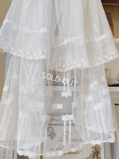 画像5: アンティークレースベビーケープ