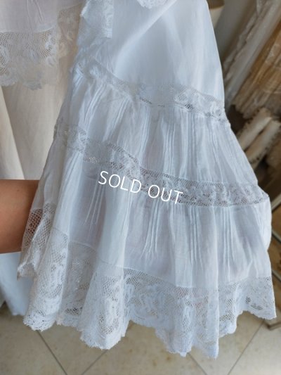 画像10: アンティークレースナイトドレス