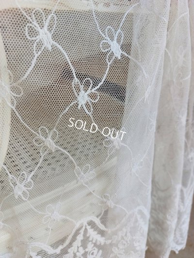 画像2: アンティークレースカーテン