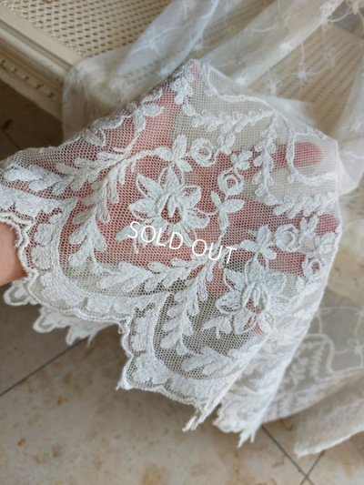 画像6: アンティークレースカーテン