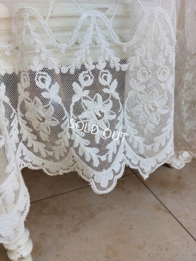 画像10: アンティークレースカーテン