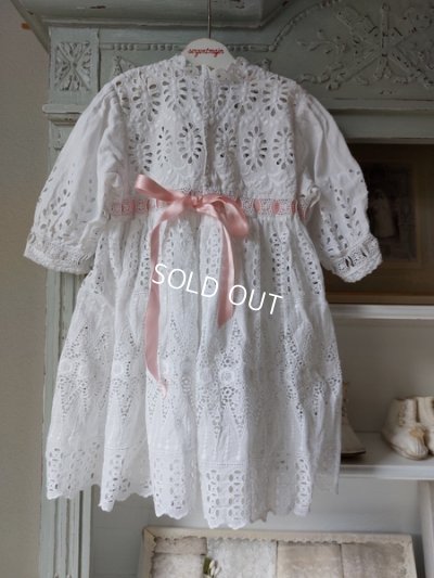 画像3: アンティークベビードレス
