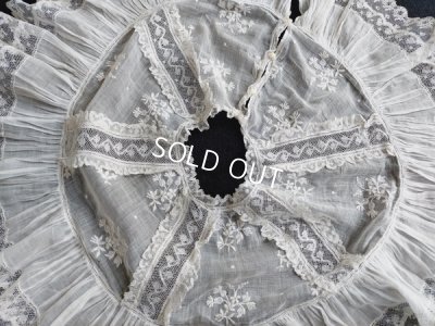 画像4: アンティークレース付け襟