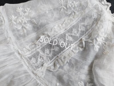 画像6: アンティークレース付け襟