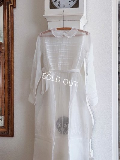 画像2: アンティークコミュニオンドレス