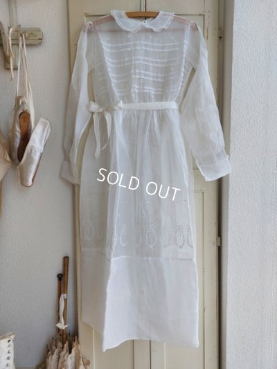 画像3: アンティークコミュニオンドレス