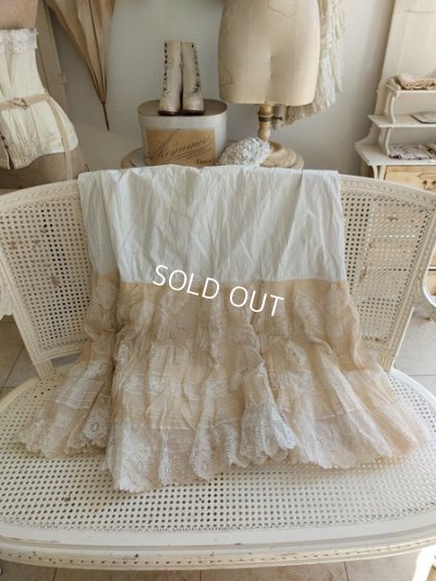 画像2: アンティークアンダースカート