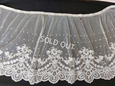 画像12: アンティークレースカーテン