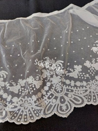 画像15: アンティークレースカーテン